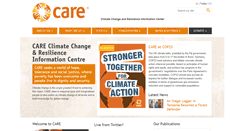 Desktop Screenshot of careclimatechange.org